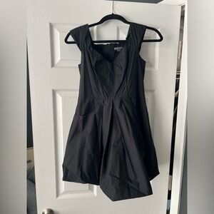 Armani Exchange Black Mini Dress